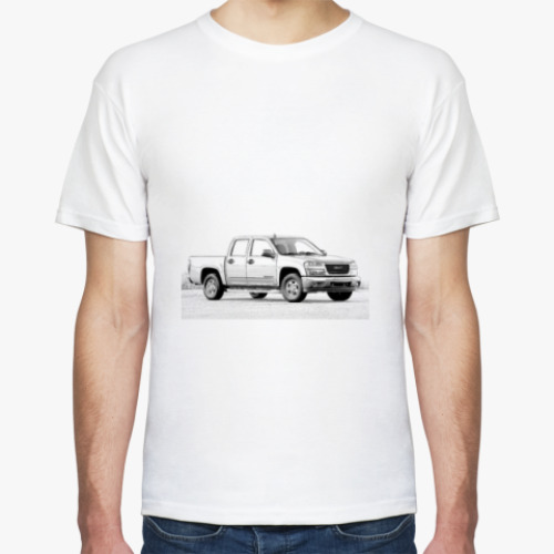 Футболка с принтом GMS