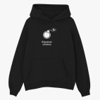 Толстовка худи оверсайз