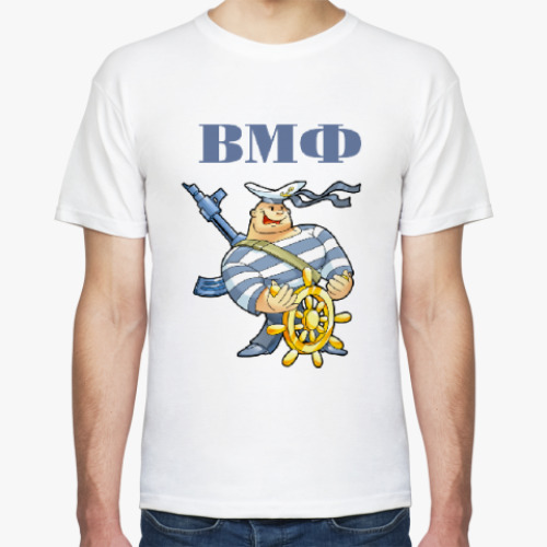 Футболка с принтом ВМФ