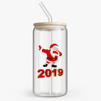 Банка с бамбуковой крышкой