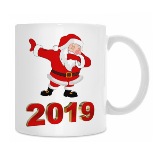Кружка Дэб Санта 2019