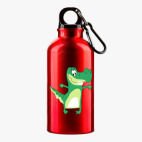 Металлическая бутылка 400 мл UV-DTF