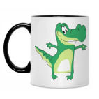 Кружка двухцветная