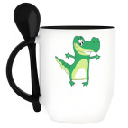 Кружка с ложкой