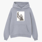 Толстовка худи оверсайз