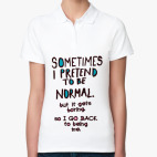 Женская рубашка поло