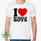 Мужская футболка органик