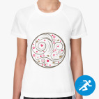 Женская спортивная футболка