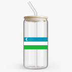 Банка с бамбуковой крышкой