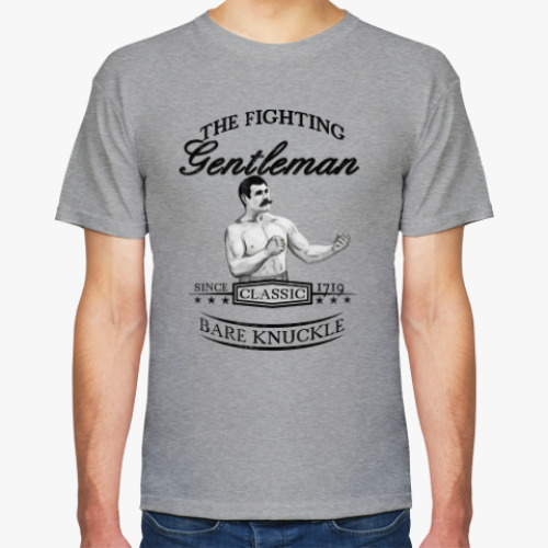 Футболка с принтом Джентльмен