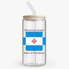 Банка с бамбуковой крышкой