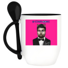 Кружка с ложкой