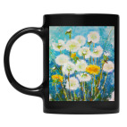 Кружка цветная UV-DTF