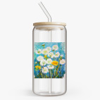 Банка с бамбуковой крышкой