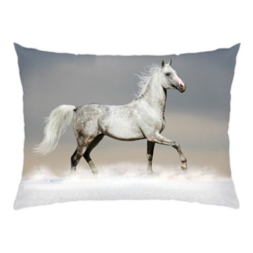 Подушка с принтом Horse