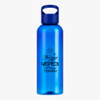 Прозрачная спортивная бутылка