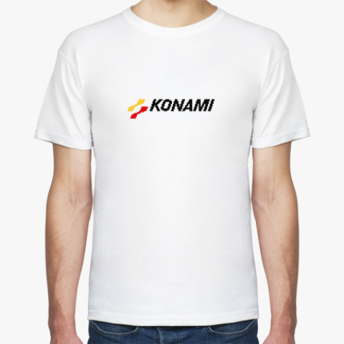 Футболка с принтом KONAMI