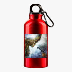 Металлическая бутылка 400 мл UV-DTF