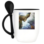 Кружка с ложкой