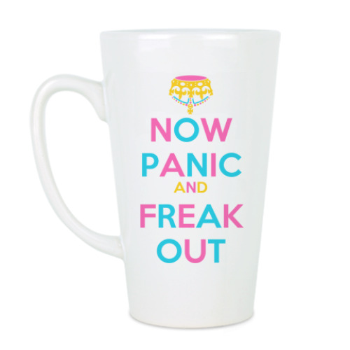 Чашка Латте NOW PANIC