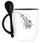 Кружка с ложкой