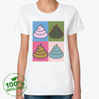 Женская футболка органик