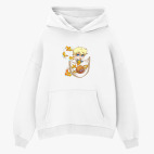 Толстовка худи оверсайз