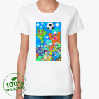 Женская футболка органик