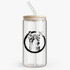 Банка с бамбуковой крышкой