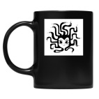 Кружка цветная UV-DTF