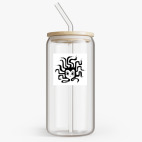 Банка с бамбуковой крышкой