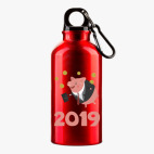 Металлическая бутылка 400 мл UV-DTF