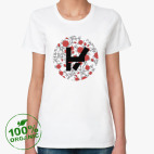 Женская футболка органик