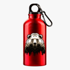 Металлическая бутылка 400 мл UV-DTF