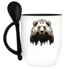 Кружка с ложкой