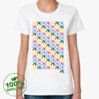 Женская футболка органик