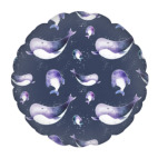 Подводный узор с китами