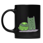 Кружка цветная UV-DTF