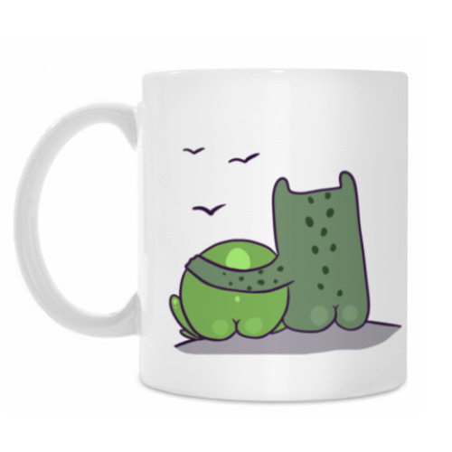 Кружка с принтом Парни из болота