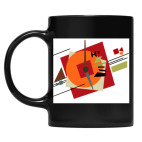 Кружка цветная UV-DTF