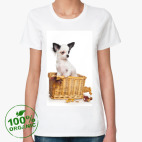 Женская футболка органик