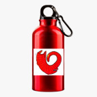 Металлическая бутылка 400 мл UV-DTF