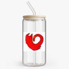 Банка с бамбуковой крышкой