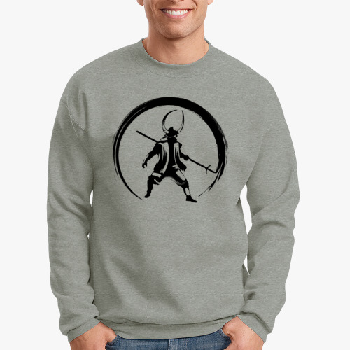 Свитшот с принтом Самурай (samurai)