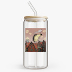 Банка с бамбуковой крышкой