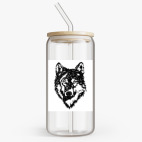 Банка с бамбуковой крышкой