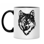 Кружка двухцветная