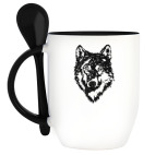 Кружка с ложкой