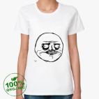 Женская футболка органик