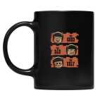 Кружка цветная UV-DTF